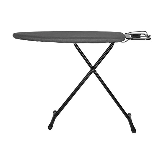 Noble & Price Ironing Board, with Iron Rest and T-Legs, Grey