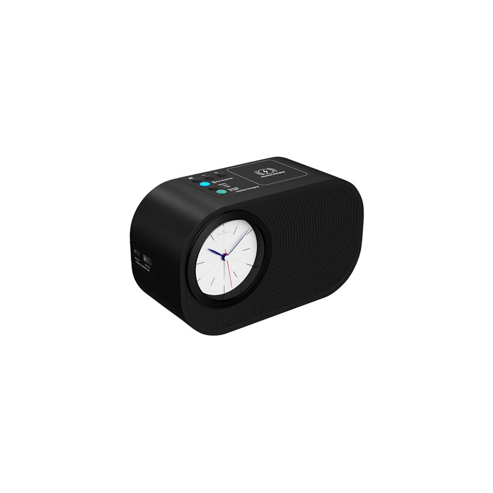 Oliver Hemming Bluetooth Alarm Speaker Jazzman, Wireless Charger