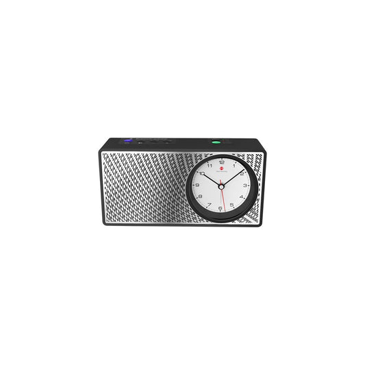 Oliver Hemming Bluetooth Alarm Speaker Robin, Night Light, Black