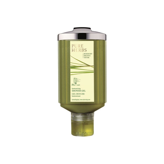 Pure Herbs Shower Gel in Press + Wash Dispenser, 300ml