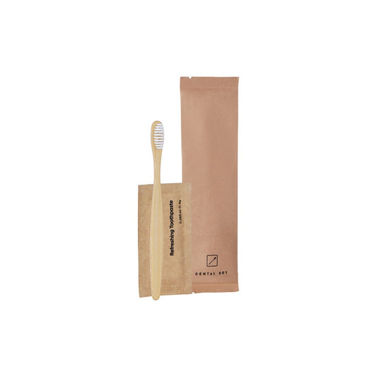Planet Positive Biodegradable Dental Kit, Kraft Sachet