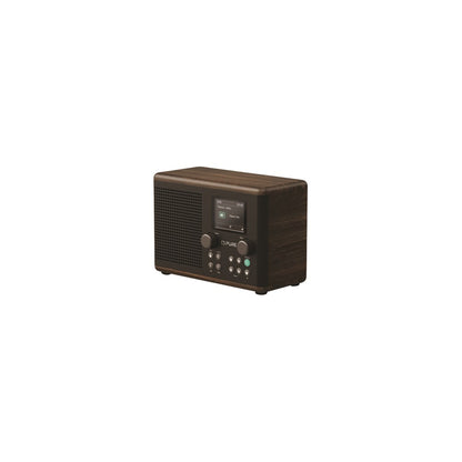 Pure Bluetooth Alarm Radio Speaker Classic H4, Black/Walnut