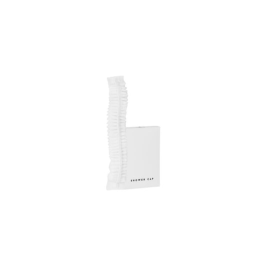 Pure White Shower Cap, White Box