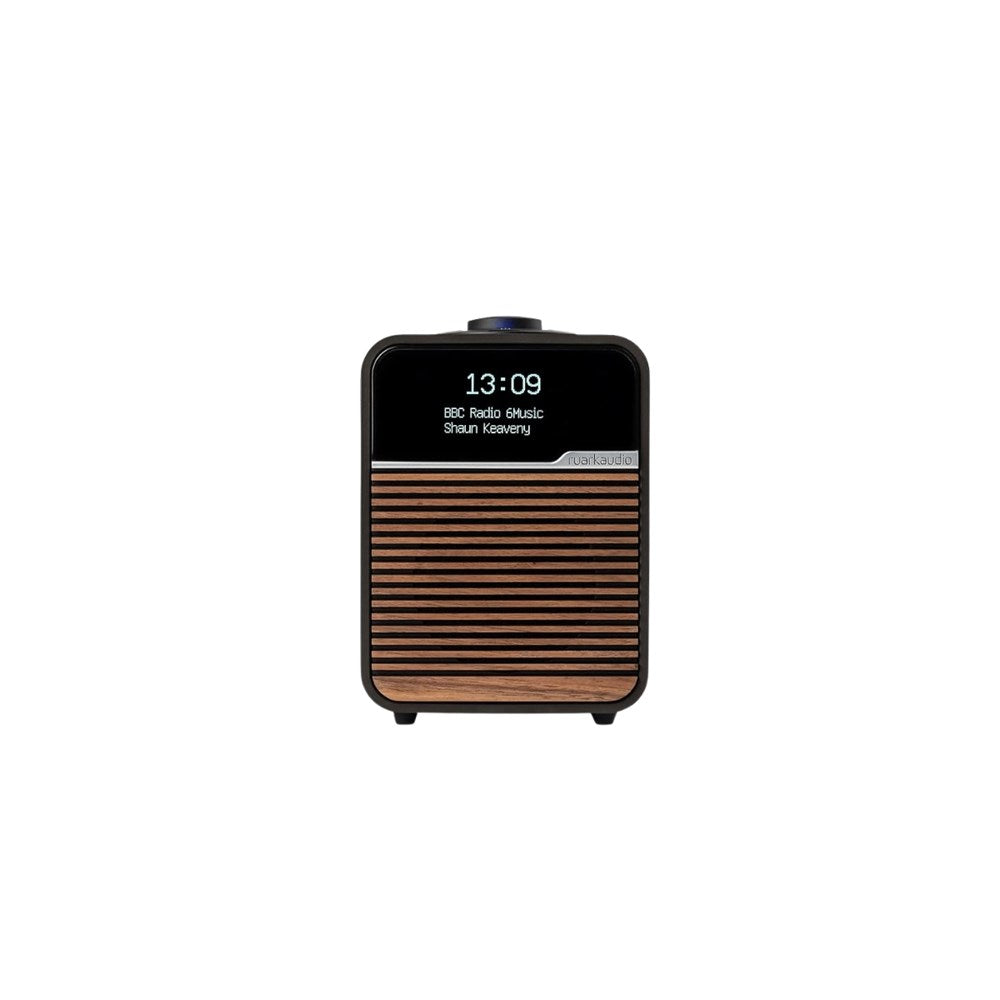 Ruark Bluetooth Radio Alarm Speaker R1 Mk4, Compact, Espresso