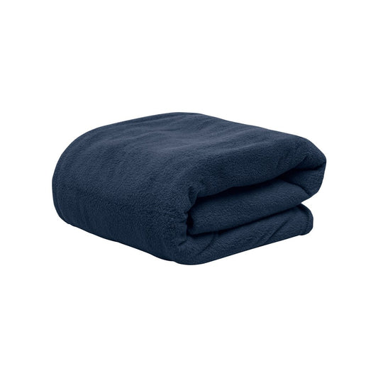 Simba Blanket Thermalux, Polyester Fleece, Single/King Single, 270gsm, Navy