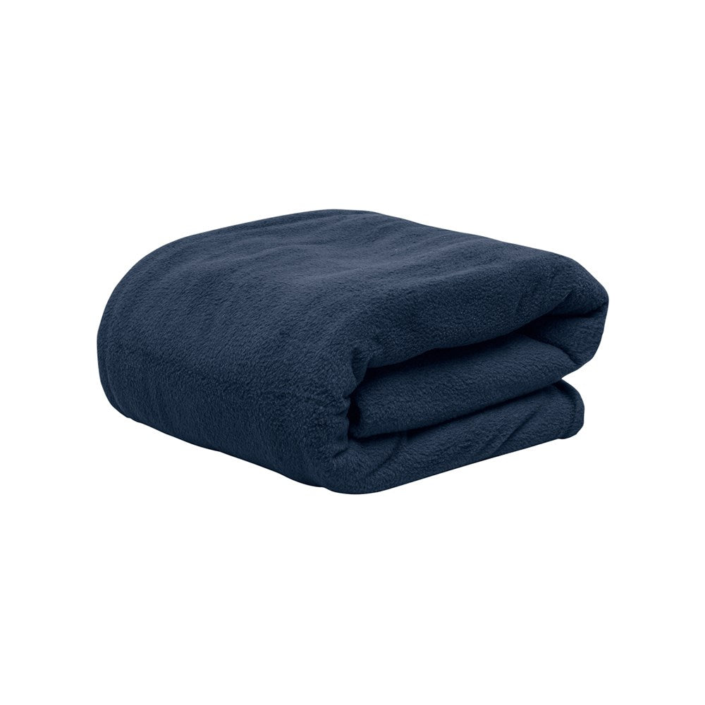 Simba Blanket Thermalux, Polyester Fleece, Queen/King, 270gsm, Navy