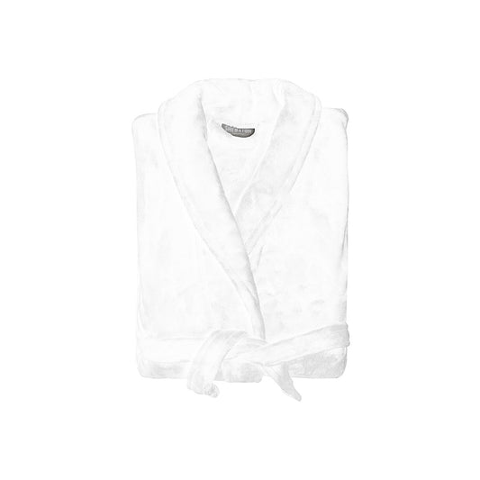 Simba Bathrobe Deluxe Microfibre, Adult Size, 300gsm, White