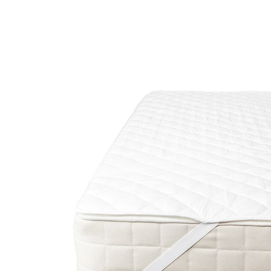 Simba Mattress Protector Strapped, Microfibre, Double, 120gsm