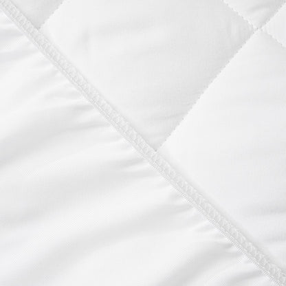 Simba Fitted Mattress Protector, 100% Microfibre, Long Single, 120gsm
