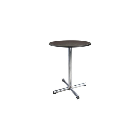 SKS Round Cocktail Table, 760mm, Dark Brown Laminated