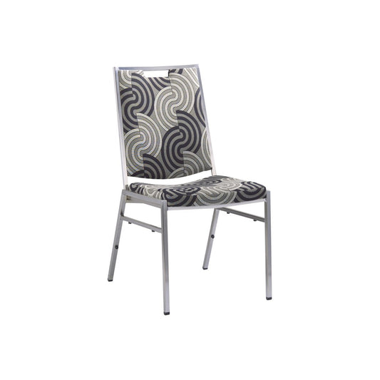 SKS Banquet Chair 3000 ELITE, 885mm, Mild Steel, Grey/White/Black