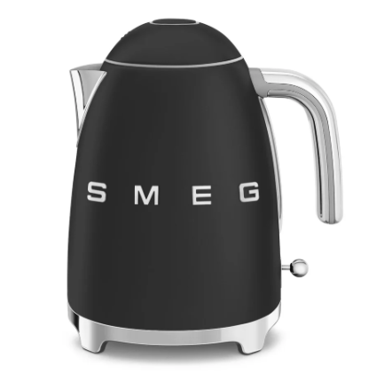 SMEG Kettle 50's Style, 1700ml, Matt Black