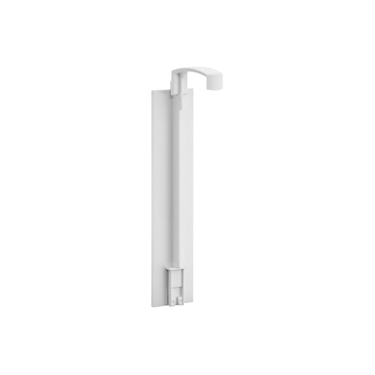 SmartCare/SHAPE Single Wall Holder, Adhesive, White
