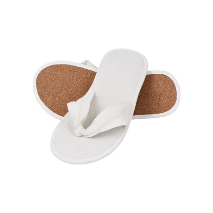 Seedling Sole Slippers Thong Style, Cork Sole, 29cm, Wheat