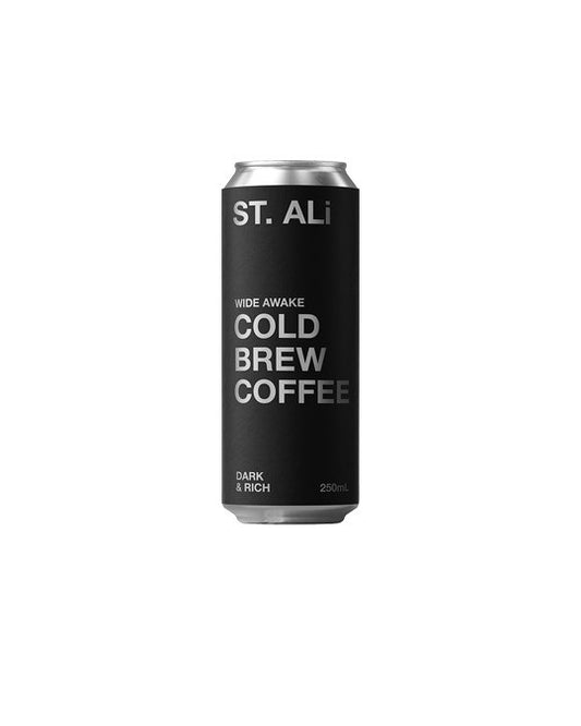ST. ALi Dark Espresso in Can Wide Awake Cold Brew, 250ml
