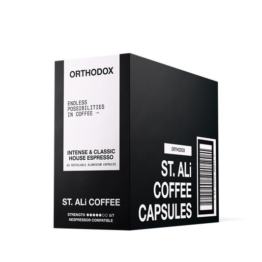 ST. ALi House Espresso Capsules Orthodox, Intensity 9/13