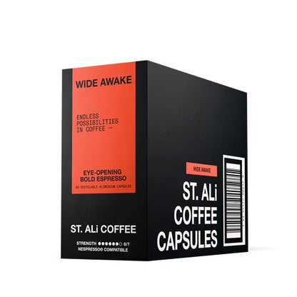 ST. ALi Dark Espresso Capsules Wide Awake, Intensity 10/13