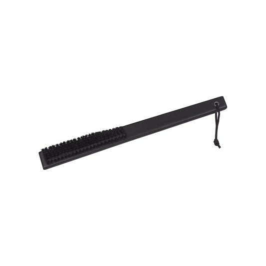 Premium Clothes Brush with Hang Strap, 38cm, Black Wood