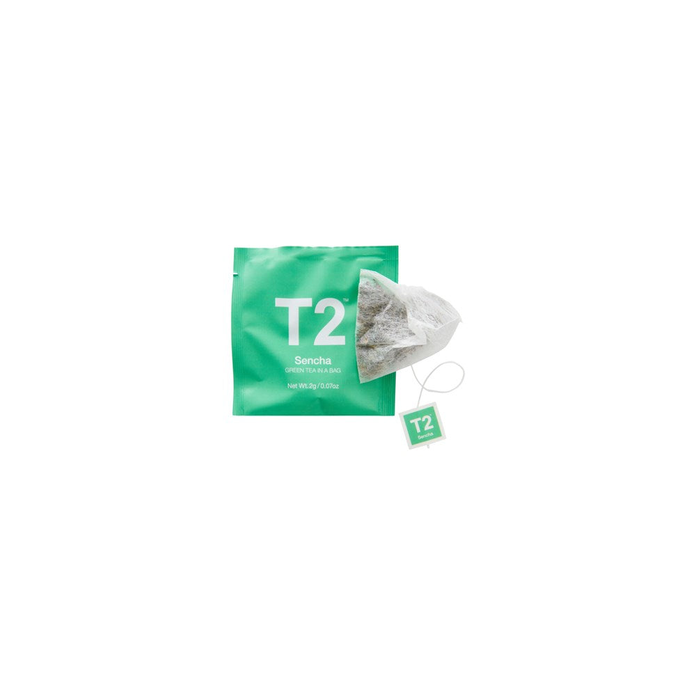 T2 Green Tea Sencha, 100 Teabags