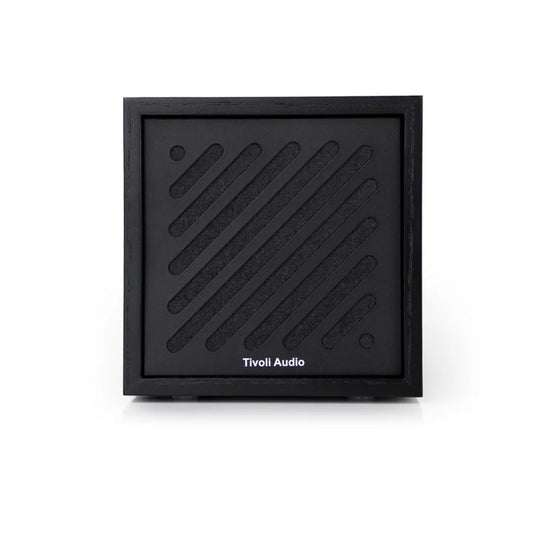 Tivoli Audio Bluetooth Speaker Boutique, USB-A & USB-C Charge, Black/Black