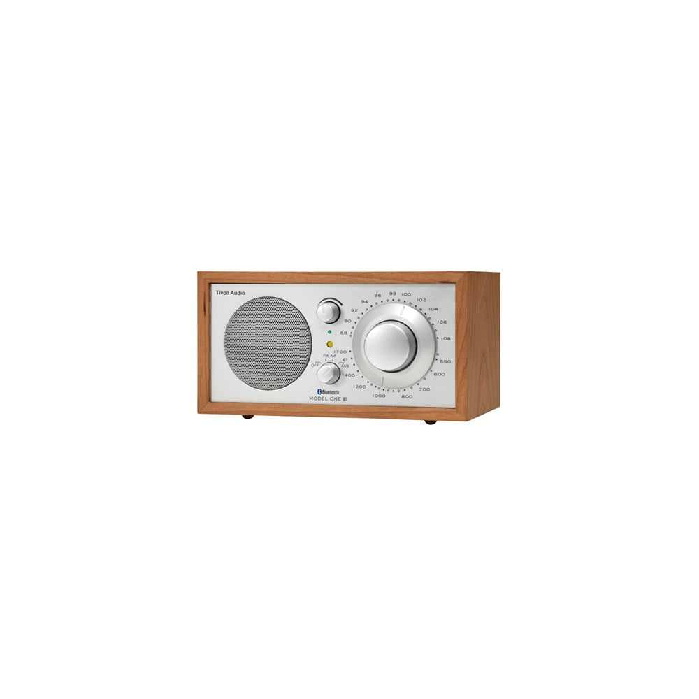 Tivoli Audio Bluetooth Radio Speaker Model One BT, Cherry/Silver