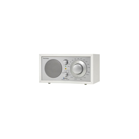 Tivoli Audio Bluetooth Radio Speaker Model One BT, White/Silver