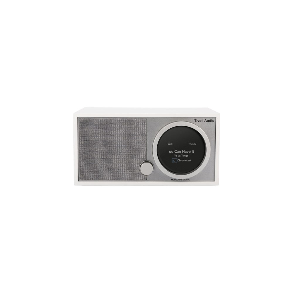 Tivoli Audio Bluetooth Radio Alarm Model1 Gen2, WiFi, White/Grey
