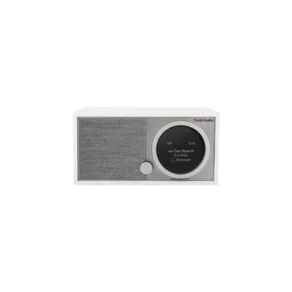 Tivoli Audio Bluetooth Radio Alarm Model1 Gen2, WiFi, White/Grey