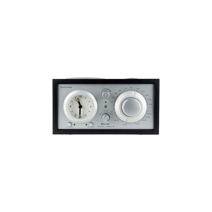 Tivoli Audio Bluetooth Alarm Radio Model Three BT, Black/Silver