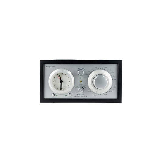 Tivoli Audio Bluetooth Alarm Radio Model Three BT, Black/Silver