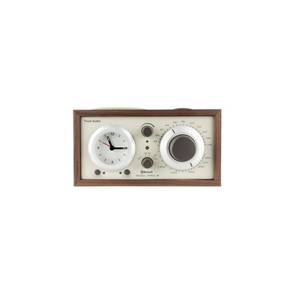 Tivoli Audio Bluetooth Alarm Radio Model Three BT, Walnut/Beige