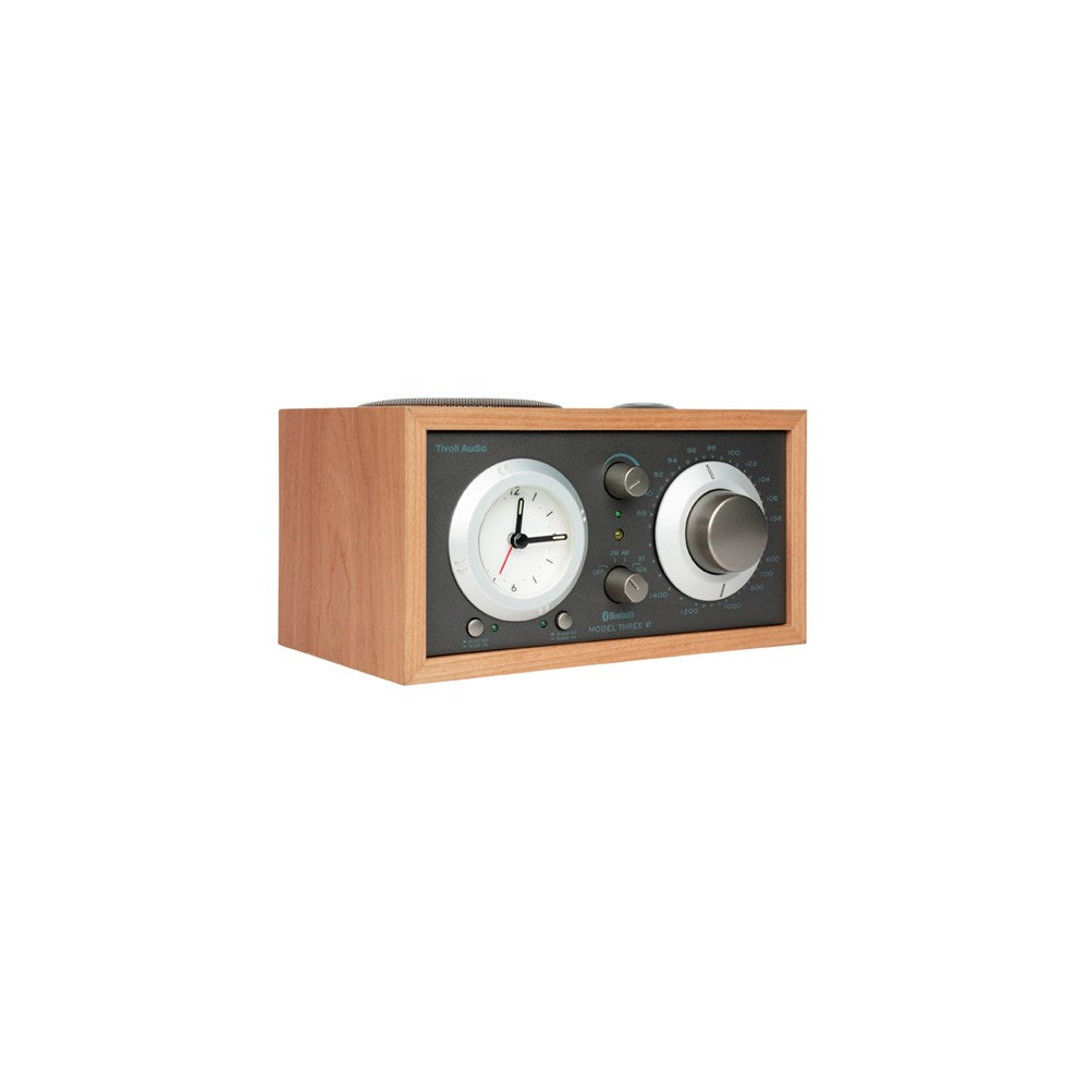 Tivoli Audio Bluetooth Alarm Radio Model Three BT, Cherry/Taupe