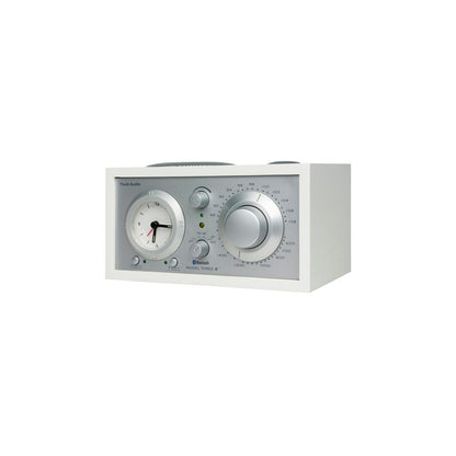 Tivoli Audio Bluetooth Alarm Radio Model Three BT, White/Silver