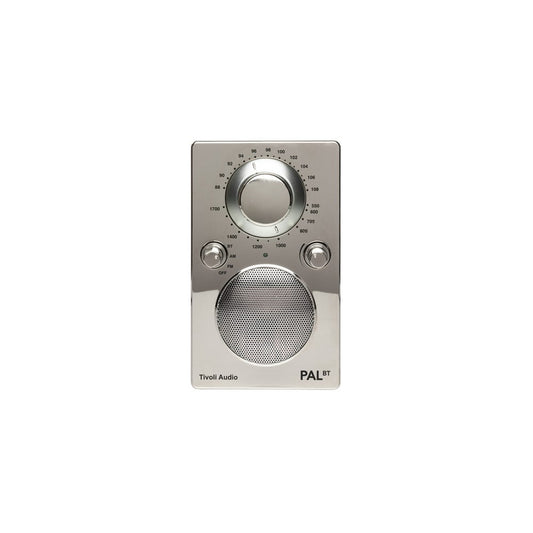 Tivoli Audio Bluetooth Radio Speaker PAL BT, Chrome