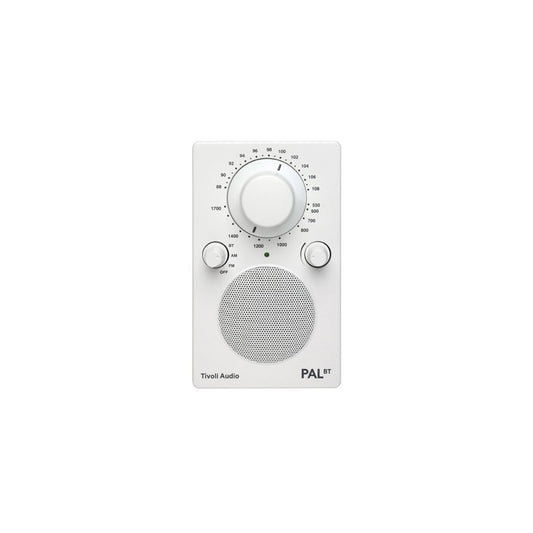 Tivoli Audio Bluetooth Radio Speaker PAL BT, White