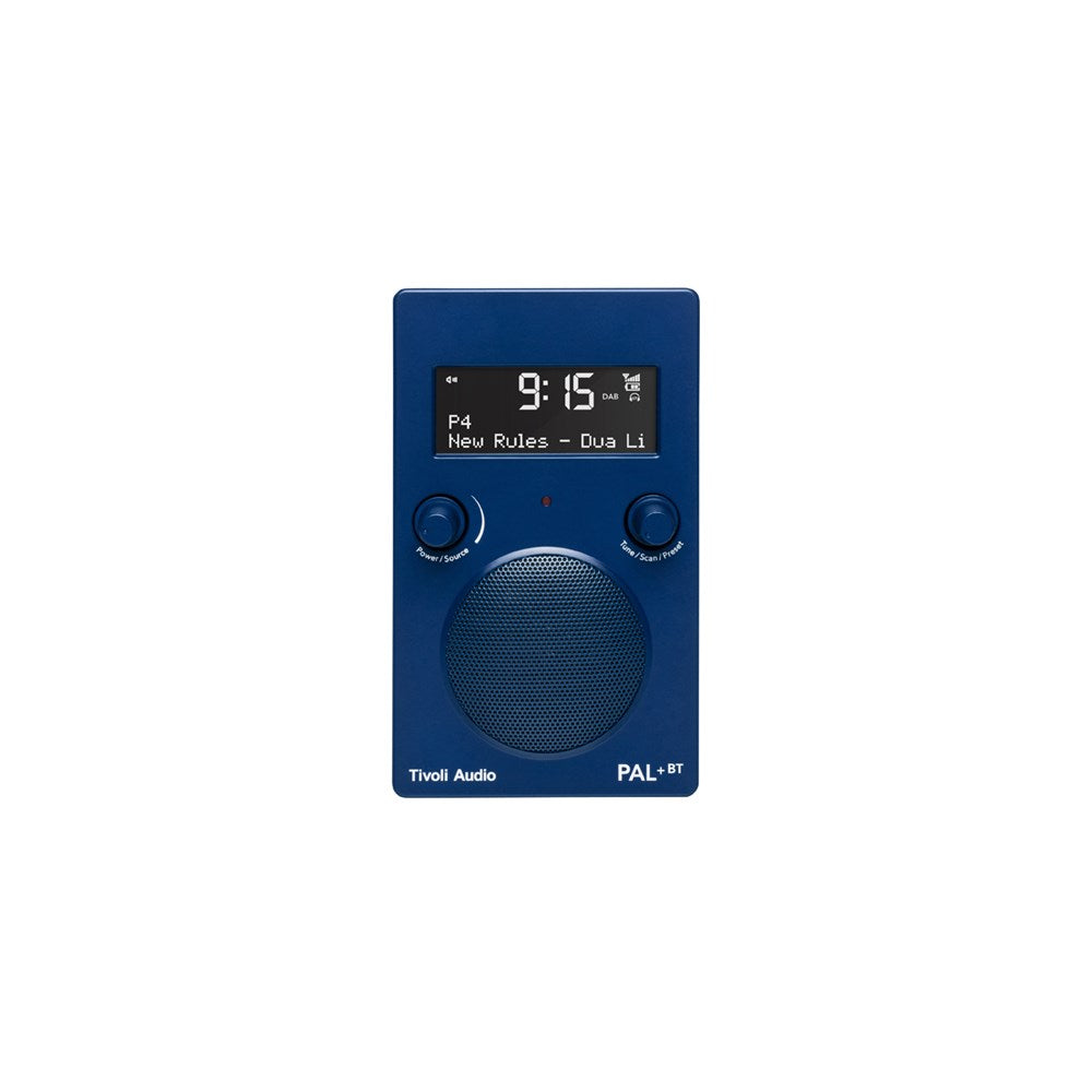 Tivoli Audio Bluetooth Radio Speaker PAL+ BT, Alarm Clock, Blue