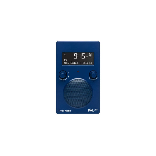 Tivoli Audio Bluetooth Radio Speaker PAL+ BT, Alarm Clock, Blue