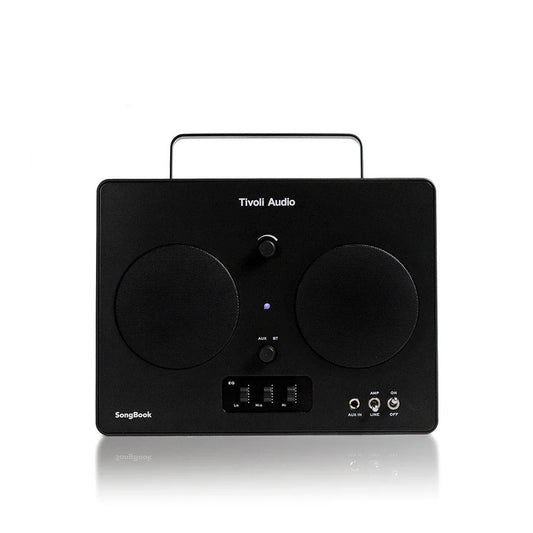 Tivoli Audio Bluetooth Speaker Songbook, Built-In Battery, Black/Black