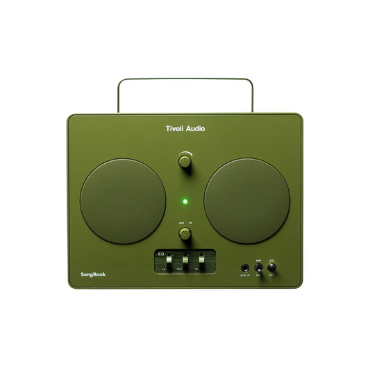 Tivoli Audio Bluetooth Speaker Songbook, Built-In Battery, Green