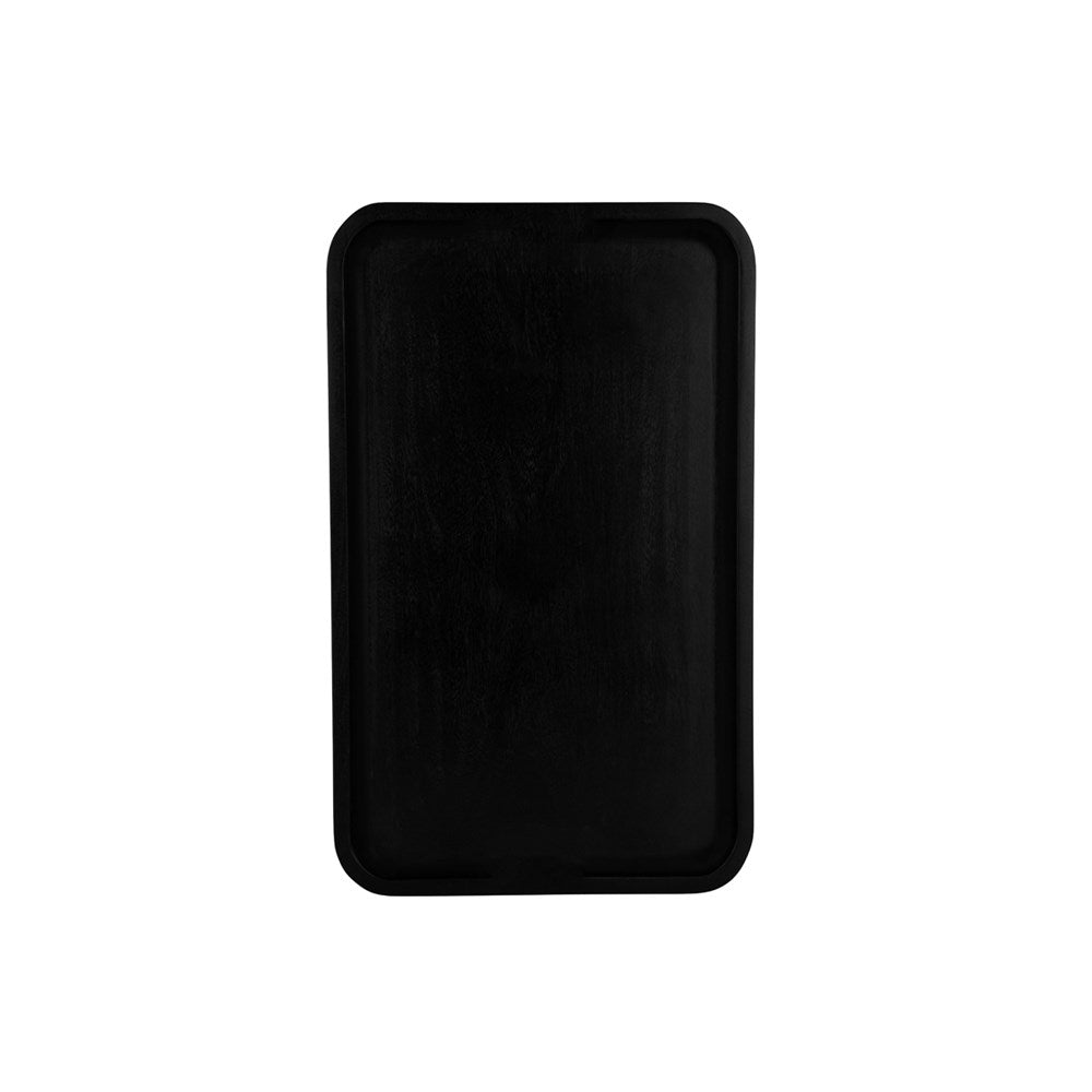 Chef Inox Room Service Tray, Black Acacia