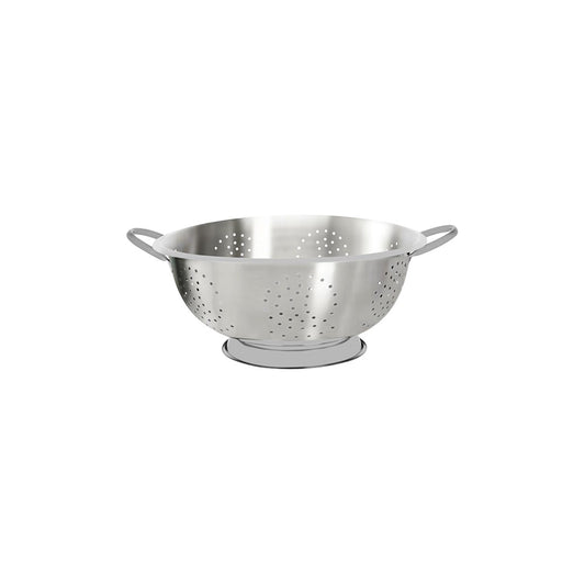 Chef Inox Colander, 5L, Hollow Tube Handles, Stainless Steel