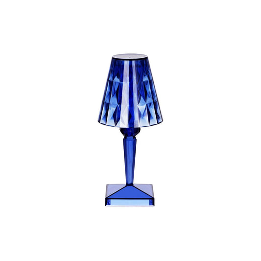 Tablekraft Cordless Table Lamp CRYSTAL, 260mm, 1W LED, Blue