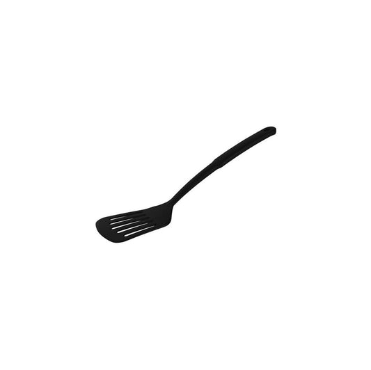Chef Inox Non-Stick Slotted Turner CLUB, 310mm, Teflon, Black