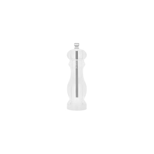Chef Inox Crystal Salt/Pepper Mill, 50x170mm, Acrylic