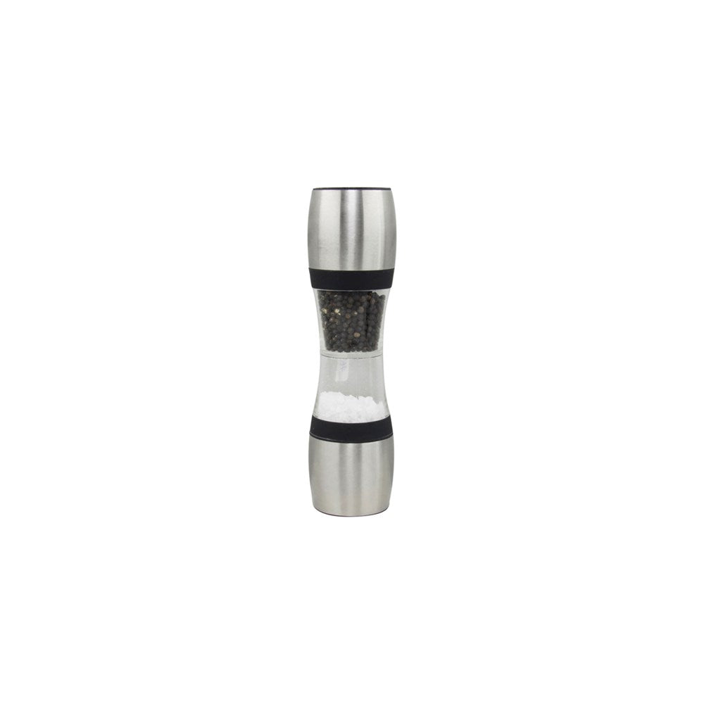 Chef Inox Dual Salt/Pepper Mill, 60x230mm, Stainless Steel