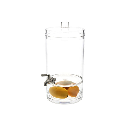 Chef Inox Juice Dispenser, 6.4L, Round, Polycarbonate