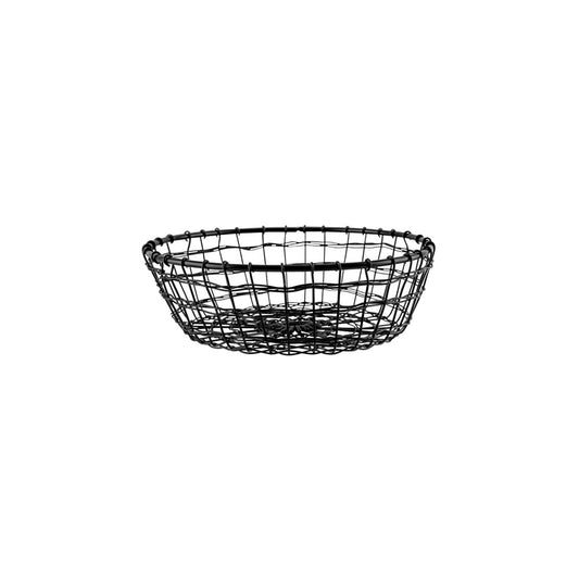 Chef Inox Mesh Wire Basket CONEY ISL, 230mm, Patina, Black