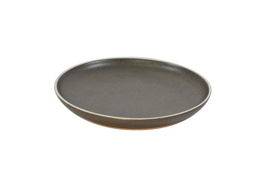 Tablekraft Coupe Plate URBAN 200mm Vitrified Porcelain, Dark Grey