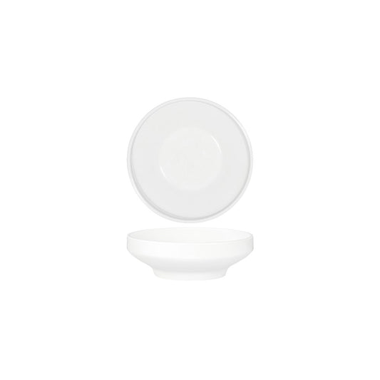 Tablekraft Footed Bowl CORE, 500ml, Vitrified Porcelain, White