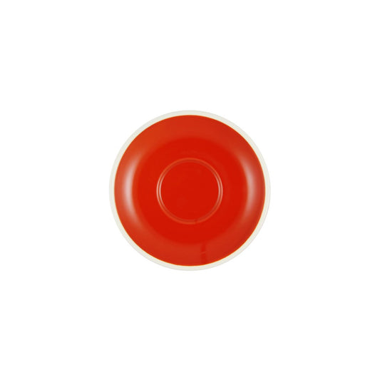 Brew Espresso Saucer CHILLI, 120mm, Vitrified Porcelain, Red